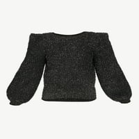 Scoop A női puha talmi pulóver váll részletekkel