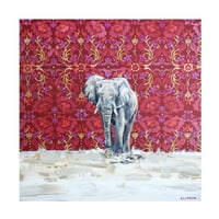 Alana Clumeck 'elefánt' vászon művészet