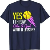 Vicces Softball Játék Játékos Sport Szerető Ajándék Női Lányok Póló