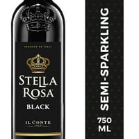 Stella Rosa fekete félig édes bor ml