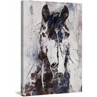 Marmont Hill Mustang Horse, Irena Orlov festés nyomtatás csomagolt vászonra