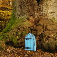 Prosgs tündér kerti ajtó nagy tartósság Fade-ellenálló világos színű környezetbarát sima él reális látszó fa miniatűr