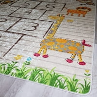 Ladole szőnyegek szomorú számok Minta állati karakterek terület szőnyeg-szoba dekoráció szőnyeg gyerekeknek játszószoba,