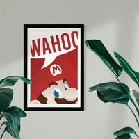 Wynwood Studio Advertising Keretezett Falfestmények Wahoo Videojátékok Kezdőlap D Ons-Piros, Fehér, 13 19