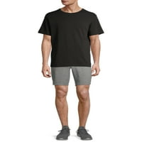 Athletic Works férfi és Big férfi Tri Blend póló, 2-csomag, 5XL méretig