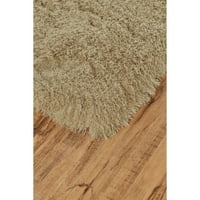 Cromwell luxus Shag szőnyeg, 3in vastag, hűvös szürke, 5ft 8ft terület szőnyeg