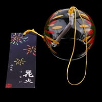 Japán stílusú üveg szél Chine lógó harang ajándékok a leírtak szerint