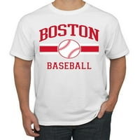 Wild Bobby City of Boston Baseball Fantasy rajongói Sport Férfi póló, fehér, X-nagy