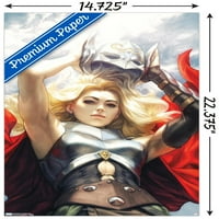 Marvel Comics-Thor-Hatalmas Thor Fali Poszter, 14.725 22.375