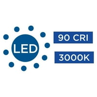 Párhuzamos LED gyűjtemény egy könnyű 11 LED Fali konzol