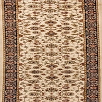 Nemes Sarouk perzsa virágos Keleti formális hagyományos terület szőnyeg 2'3 7'3 futó könnyen tisztítható folt elhalványul