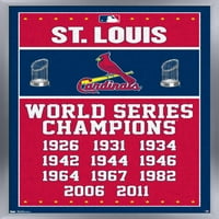 St. Louis Cardinals - Champions Wall Poster, 14.725 22.375
