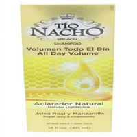 Tio Nacho Natural Lightining Sampon Jelly és Chamomile 415ml - Aclarador Natural Con Ja