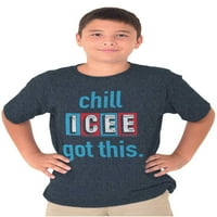 Hivatalos Icee Logo Chill Kaptam Ezt A Crewneck Pólót Fiú Lány Tini Brisco Márkák X
