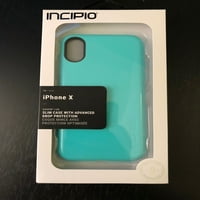 Incipio Haven LU iPhone XS és iPhone készülékekhez-türkiz