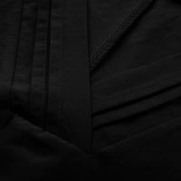 Ayolanni Fekete Haskontroll Tartály felsők Női Női Lmitation vászon felsők ing női V nyak laza ujjatlan blúz póló mellény