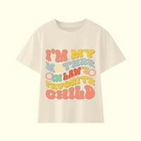 Nyári baba felsők Clearance kisgyermek baba fiúk lány kényelmes Egyszínű nyomtatás rövid ujjú pamut póló felső 3 éves