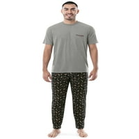 Wrangler férfiak rövid ujjú grafikus póló és nyomtatott alvó nadrág pizsama készlet