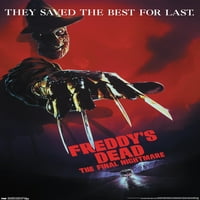 Rémálom az Elm utcában-Freddy halott Falplakátja, 22.375 34