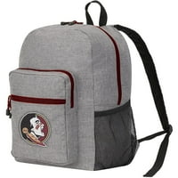 Florida State Seminoles Daybreak Backpack, 17 7.5 12.5 - Heathered Grey