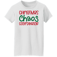Graphic America ünnepi ünnepi karácsonyi káosz koordinátor idézi a női grafikus pólót