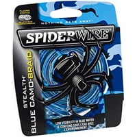Spiderwire lopakodó 6 Superline, Kék Camo, 10lb