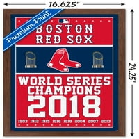 Boston Red So - Champions Wall Poster, 14.725 22.375