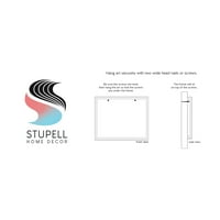 A Stupell Industries Üdvözöljük a történet kifejezésünkben grafikus fekete keretes művészet nyomtatott fali művészet,