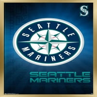 Seattle Mariners - Logo Wall poszter, 22.375 34