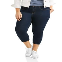 Rock & Stone Women's Plus Size Super Stretch Capri