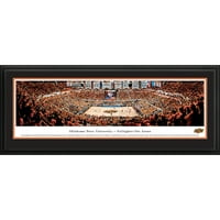 Oklahoma State kosárlabda - Blakeway Panoramas NCAA College nyomtatás deluxe kerettel és dupla szőnyeggel