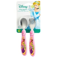 Disney Princess Easy Grasp Fork & Spoon, Kisgyermek Evőeszközök