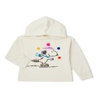 Gyerekek a Garanimals lányokból Snoopy kapucnis pulóver méret 4-10