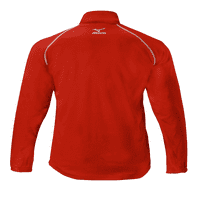 A Mizuno Men's Comp cipzár pulóver, méret extra nagy, piros